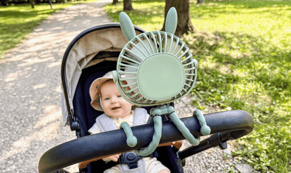 Sur la poussette